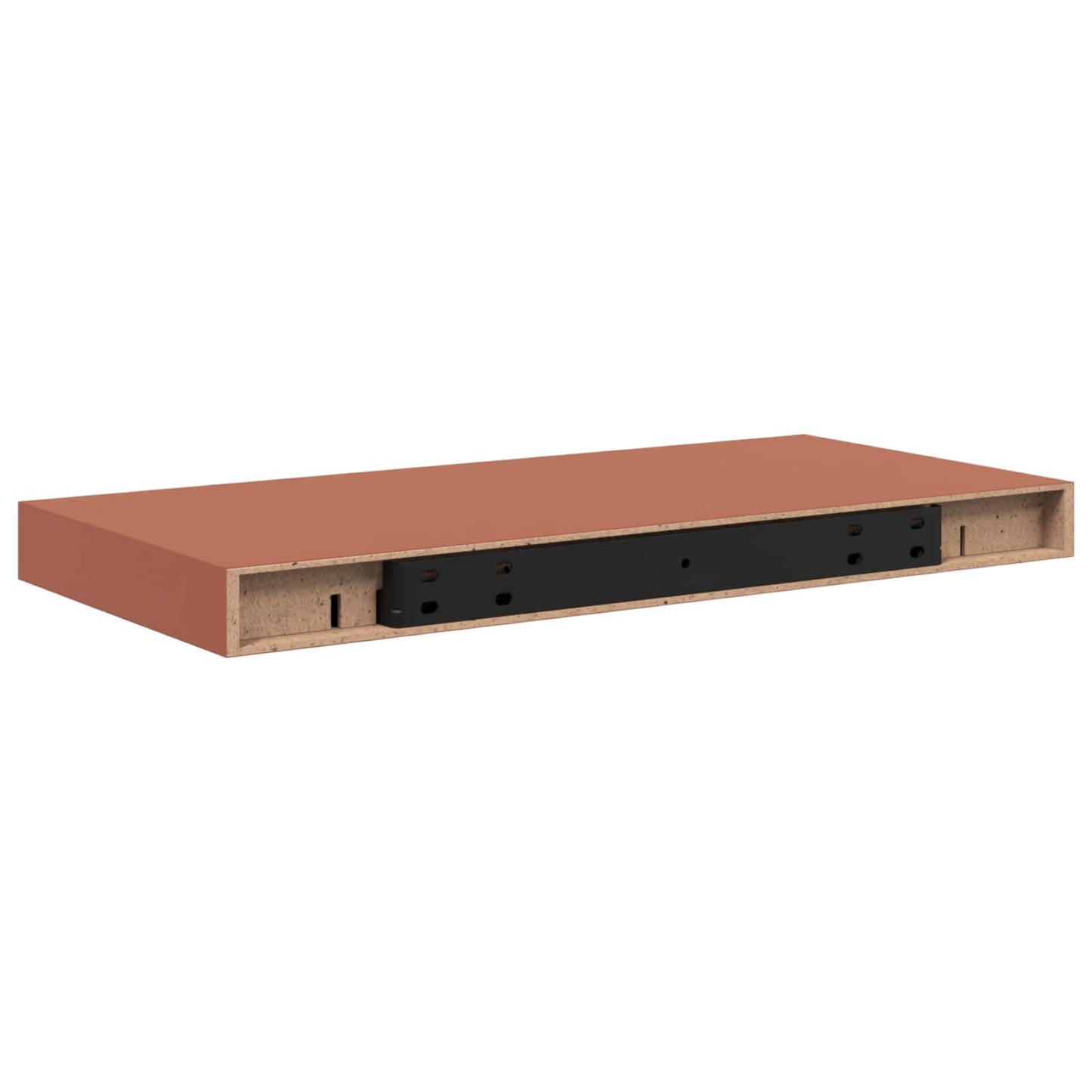 vidaXL Wall Shelf 2 pcs Red 50 x 23 x 4 cm Engineered Wood
