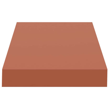 vidaXL Wall Shelf 2 pcs Red 50 x 23 x 4 cm Engineered Wood