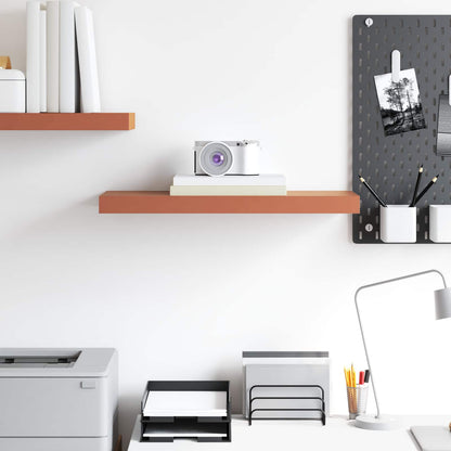 vidaXL Wall Shelf Wall-Mounted Red 60 x 23.5 x 3.8 cm Engineered Wood