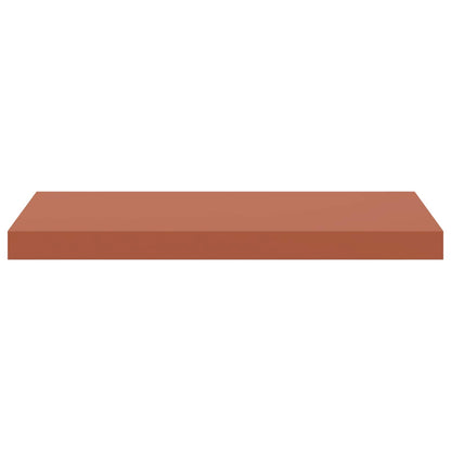 vidaXL Wall Shelf 2 pcs Red 60 x 23 x 4 cm Engineered Wood