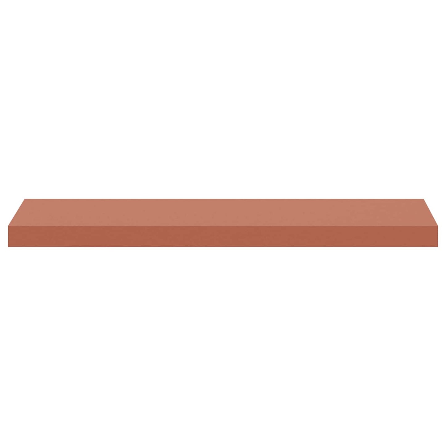 vidaXL Wall Shelf 2 pcs Red 80 x 23.5 x 4 cm Engineered Wood