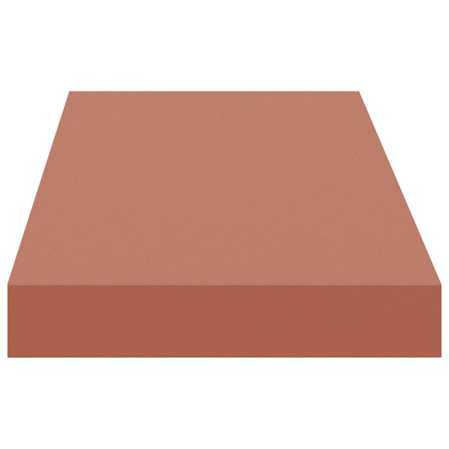 vidaXL Wall Shelf 2 pcs Red 80 x 23.5 x 4 cm Engineered Wood