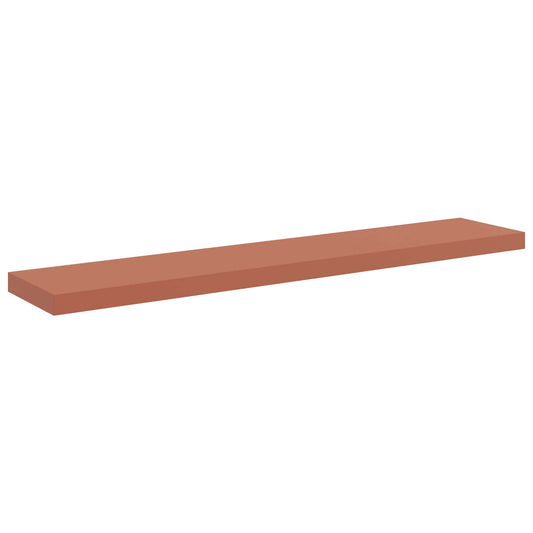 vidaXL Wall Shelf Wall-mounted Red 120 x 23.5 x 4 cm Engineered Wood