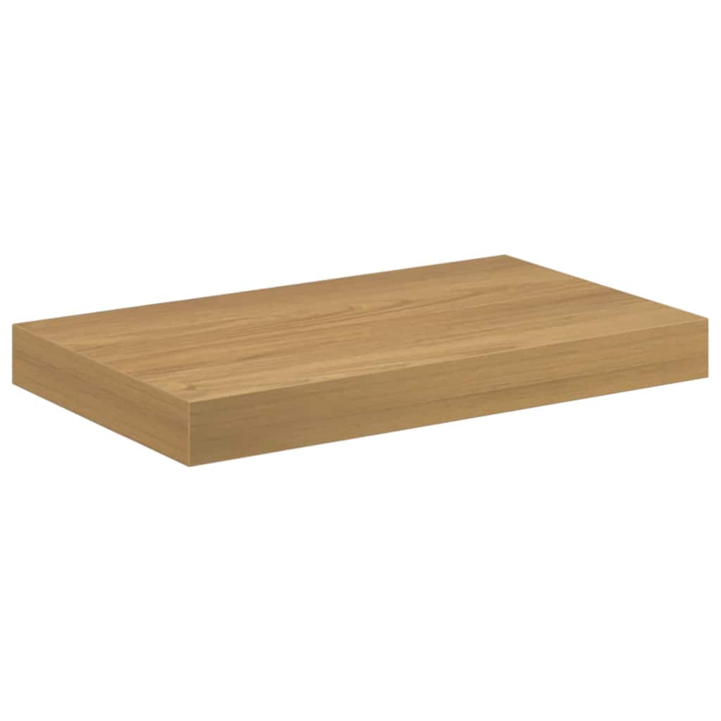 vidaXL Wall Shelf Wall-Mounted Brown 40 x 23.5 x 3.8 cm