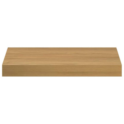 vidaXL Wall Shelf Wall-Mounted Brown 40 x 23.5 x 3.8 cm