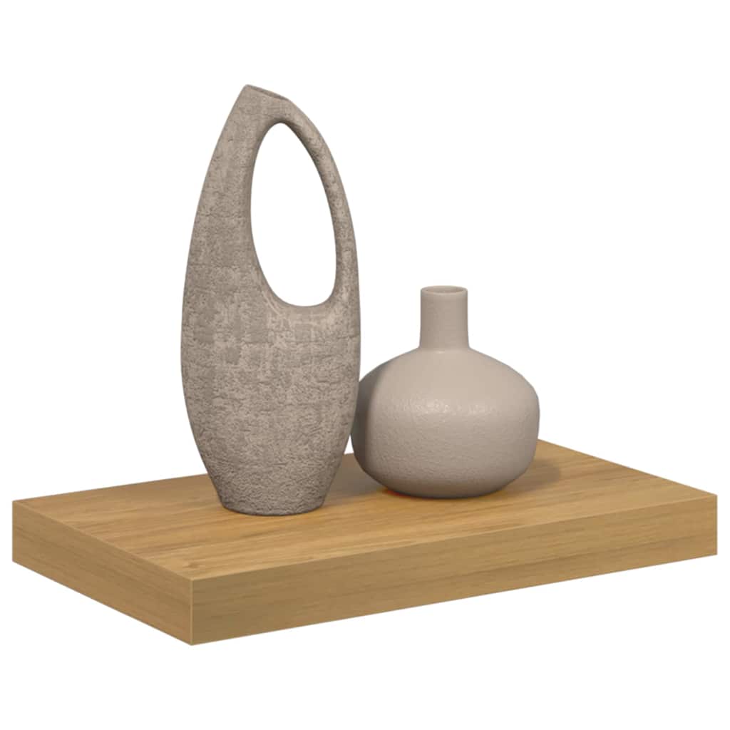 vidaXL Wall Shelf Wall-Mounted Brown 40 x 23.5 x 3.8 cm