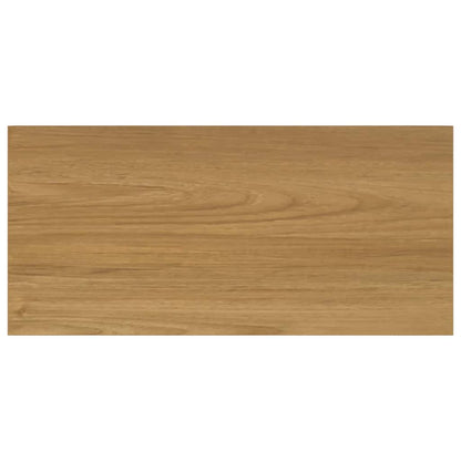 vidaXL Wall Shelf Wall-Mounted Brown 40 x 23.5 x 3.8 cm
