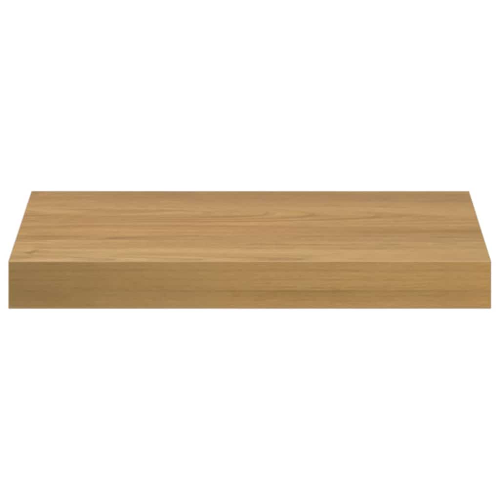 vidaXL Wall Shelf 4 pcs Brown 40 x 23.5 x 3.8 cm Engineered Wood