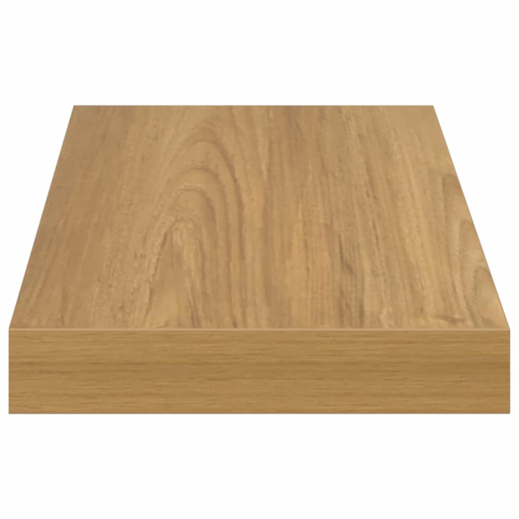 vidaXL Wall Shelf 4 pcs Brown 40 x 23.5 x 3.8 cm Engineered Wood
