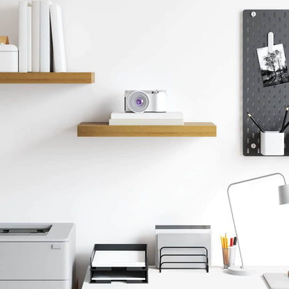 vidaXL Wall Shelf Wall-Mounted Brown 50 x 23.5 x 3.8 cm