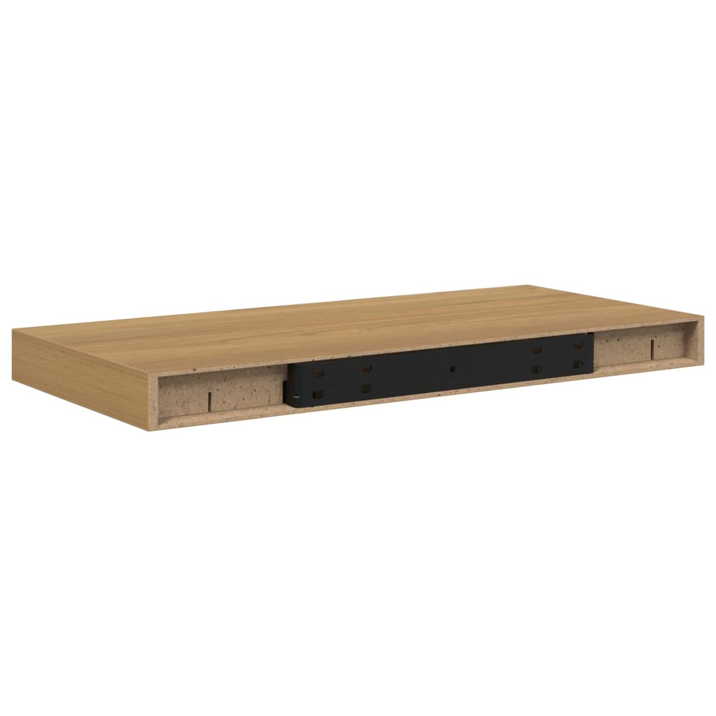 vidaXL Wall Shelf 4 pcs Brown 50 x 23.5 x 3.8 cm Engineered Wood
