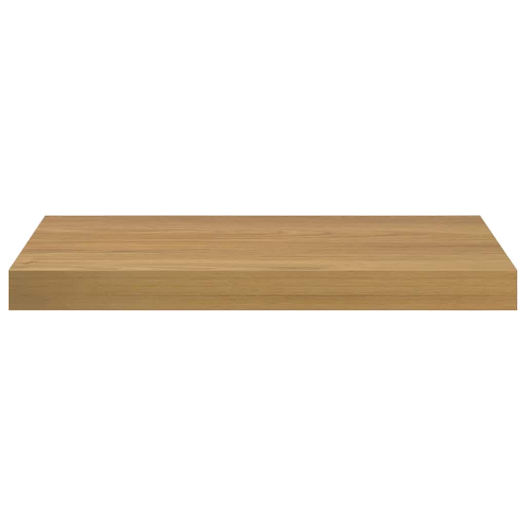 vidaXL Wall Shelf 4 pcs Brown 50 x 23.5 x 3.8 cm Engineered Wood