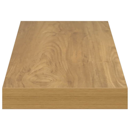 vidaXL Wall Shelf 4 pcs Brown 60 x 23.5 x 3.8 cm Engineered Wood