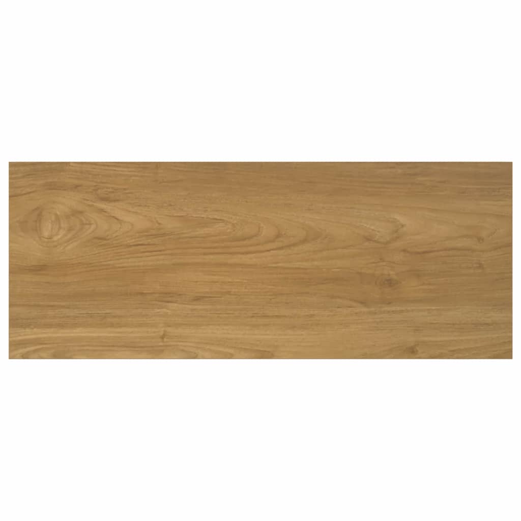 vidaXL Wall Shelf 4 pcs Brown 60 x 23.5 x 3.8 cm Engineered Wood