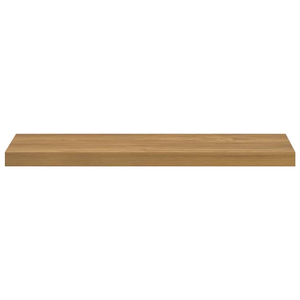 vidaXL Wall Shelf 4 pcs Brown 90 x 23.5 x 4 cm Engineered Wood