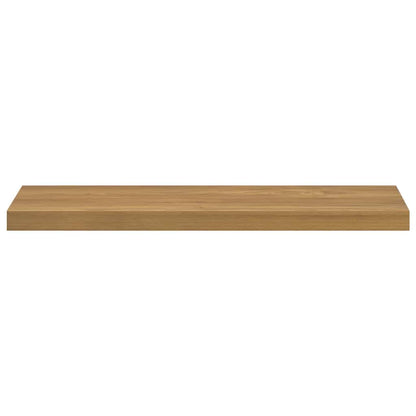 vidaXL Wall Shelf 4 pcs Brown 90 x 23.5 x 4 cm Engineered Wood