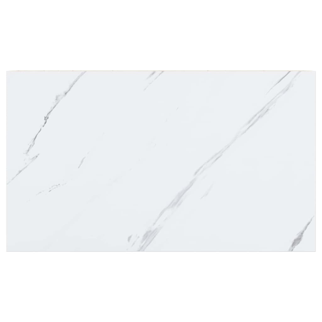 vidaXL Wall Shelf White Marble 40 x 23.5 x 4 cm Engineered Wood