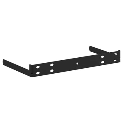 vidaXL Wall Shelf Wall-Mounted White Marble 60 x 23.5 x 3.8 cm