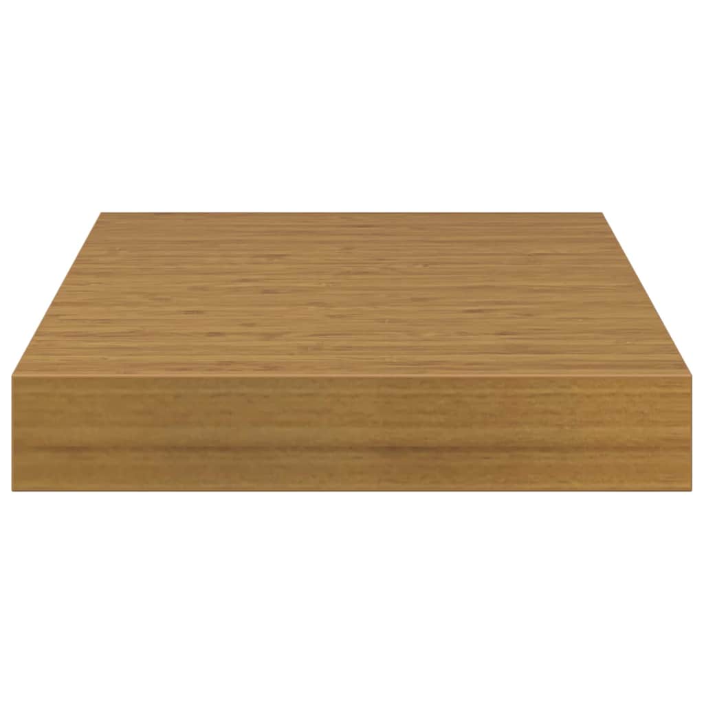 vidaXL Wall Shelf 2 pcs Beige 23 x 23.5 x 4 cm Engineered Wood