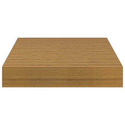 vidaXL Wall Shelf 2 pcs Beige 23 x 23.5 x 4 cm Engineered Wood
