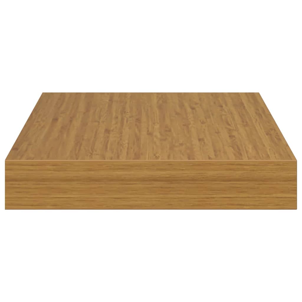 vidaXL Wall Shelf 2 pcs Beige 23 x 23.5 x 4 cm Engineered Wood