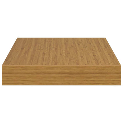 vidaXL Wall Shelf 4 pcs Beige 23 x 23.5 x 4 cm Engineered Wood