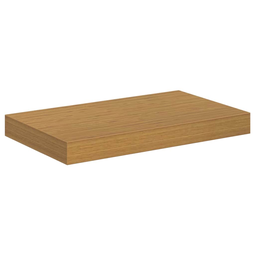 vidaXL Wall Shelf Wall-mounted Beige 40 x 23.5 x 4 cm Engineered Wood