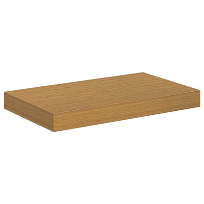 vidaXL Wall Shelf 2 pcs Beige 40 x 23.5 x 4 cm Engineered Wood