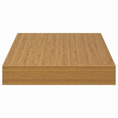 vidaXL Wall Shelf 2 pcs Beige 40 x 23.5 x 4 cm Engineered Wood