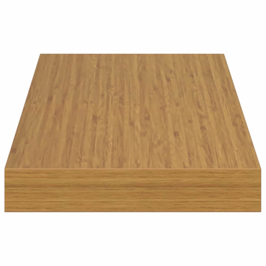 vidaXL Wall Shelf 2 pcs Beige 50 x 23 x 4 cm Engineered Wood