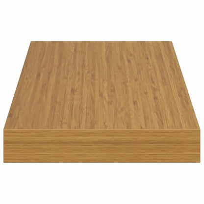 vidaXL Wall Shelf 2 pcs Beige 50 x 23 x 4 cm Engineered Wood