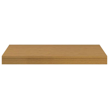 vidaXL Wall Shelf Wall-Mounted 4 pcs Beige 50 x 23.5 x 4 cm