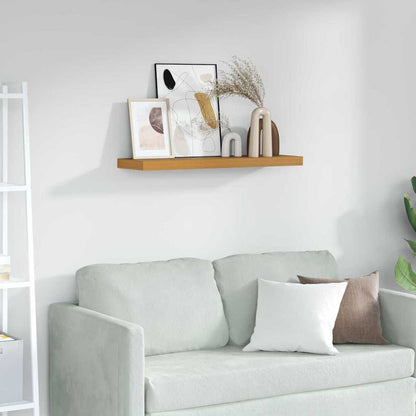 vidaXL Wall Shelf Wall-mounted Beige 90 x 23.5 x 4 cm Engineered Wood