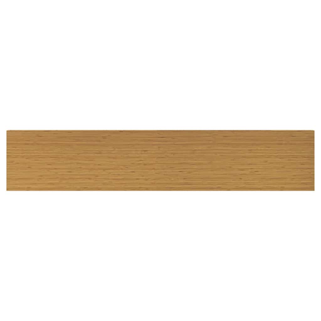 vidaXL Wall Shelf 4 pcs Beige 120 x 23.5 x 4 cm Engineered Wood