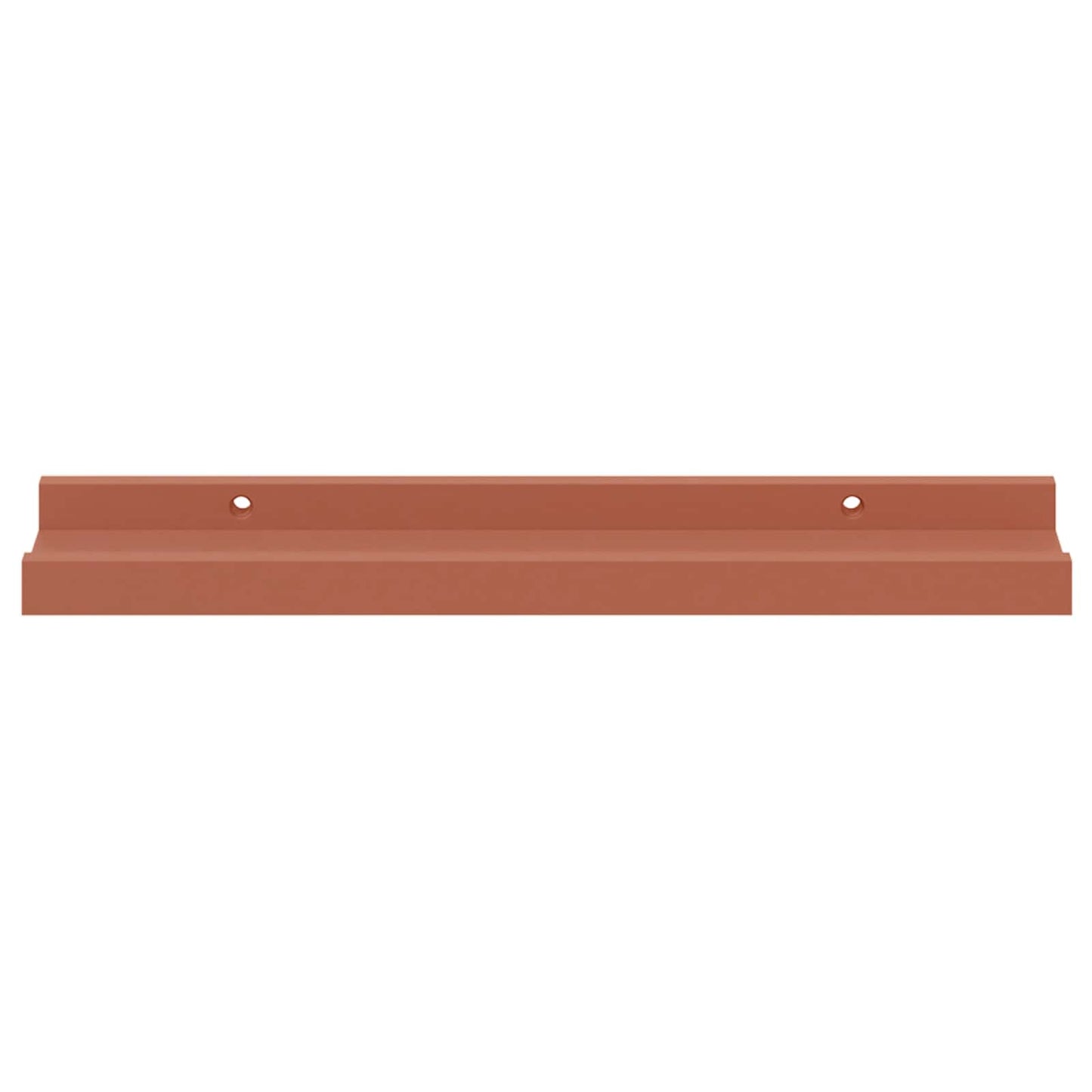 vidaXL Wall Shelf with Shelf 4 pcs Red 40 x 9 x 3 cm Engineered Wood