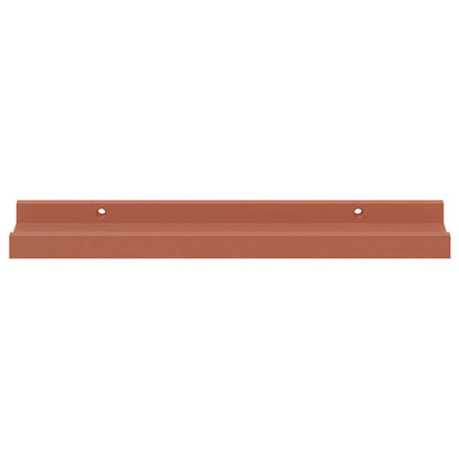 vidaXL Wall Shelf with Shelf 4 pcs Red 40 x 9 x 3 cm Engineered Wood