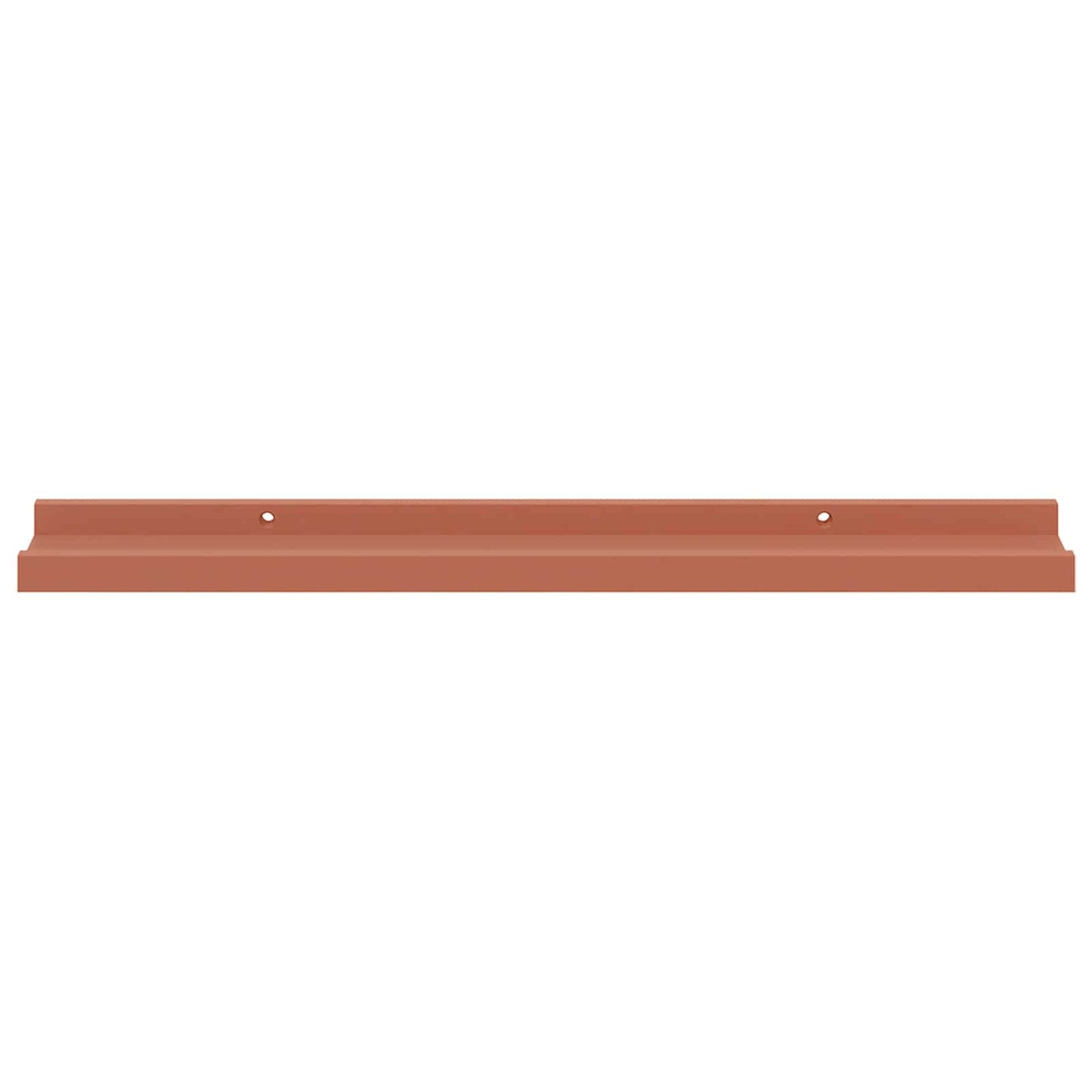 vidaXL Wall Shelf with Shelf 4 pcs Red 60 x 9 x 3 cm Engineered Wood