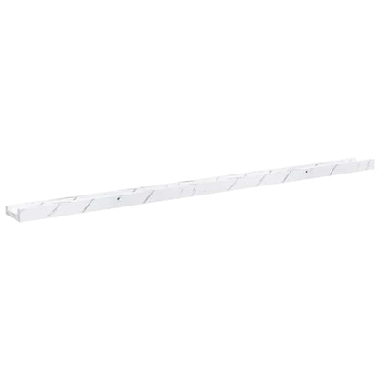 vidaXL Wall Shelf 4 pcs White Marble 115 x 9 x 3 cm Engineered Wood