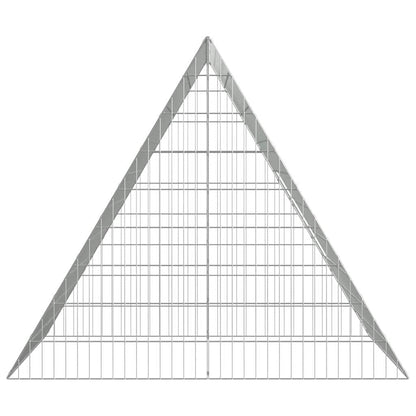 vidaXL Rabbit Cage Silver 110 x 100 x 85 cm Galvanised Steel