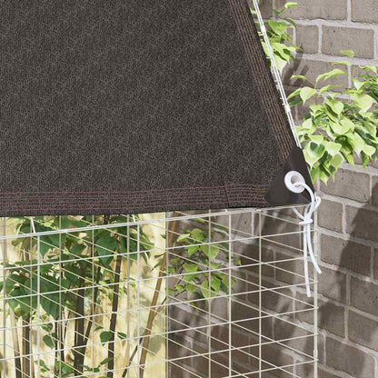 vidaXL Rabbit Cage Silver 300 x 100 x 210 cm Galvanised Steel
