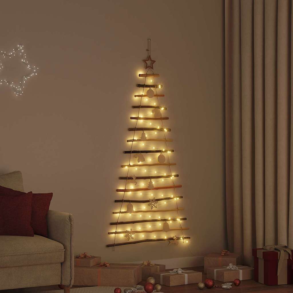 vidaXL Christmas Tree Natural 150 cm Solid Ash Wood