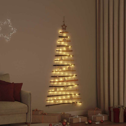 vidaXL Christmas Tree Natural 150 cm Solid Ash Wood
