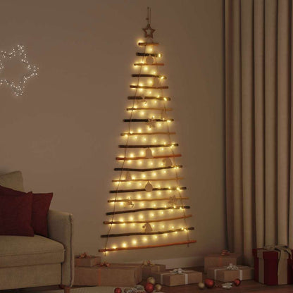 vidaXL Christmas Tree Natural 180 cm Solid Ash Wood