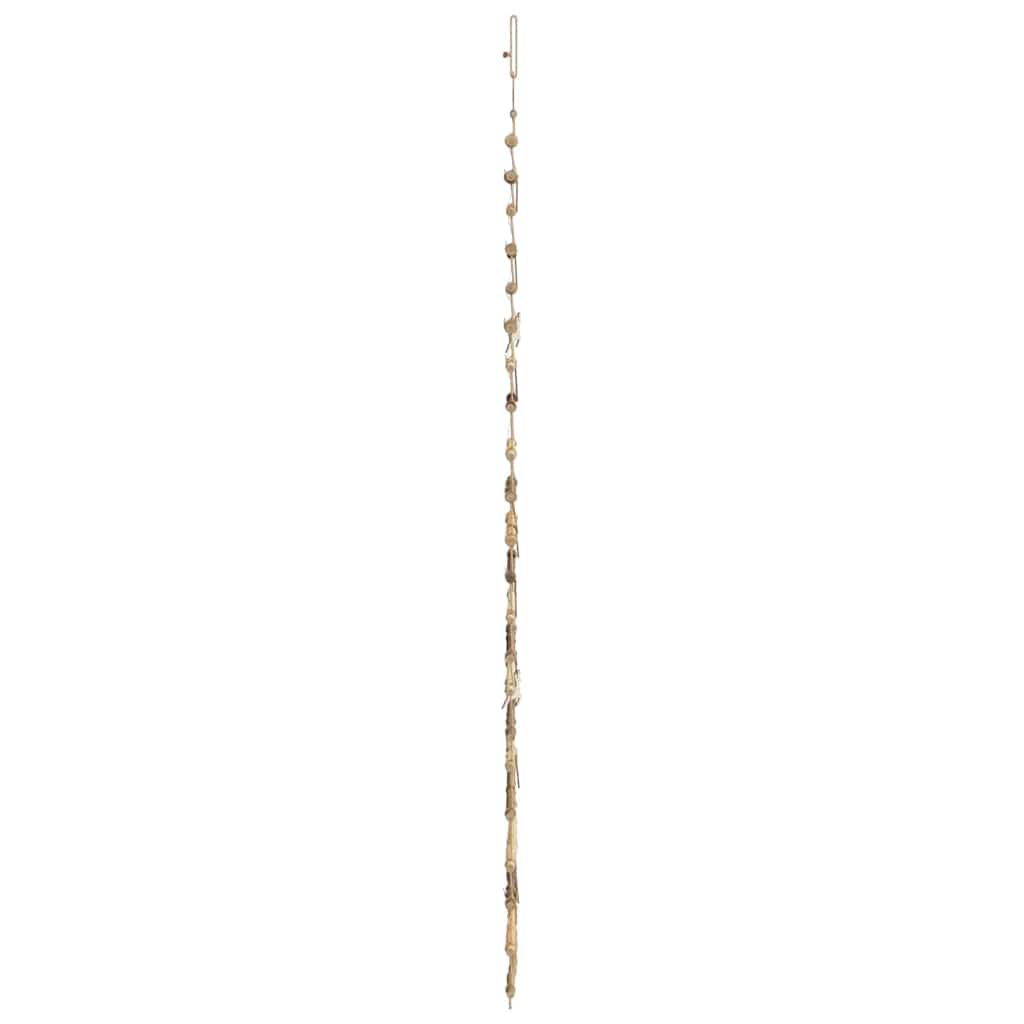 vidaXL Christmas Tree Natural 210 cm Solid Ash Wood