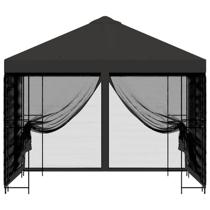 vidaXL Garden Gazebo with Sidewalls 3 x 3 m Anthracite