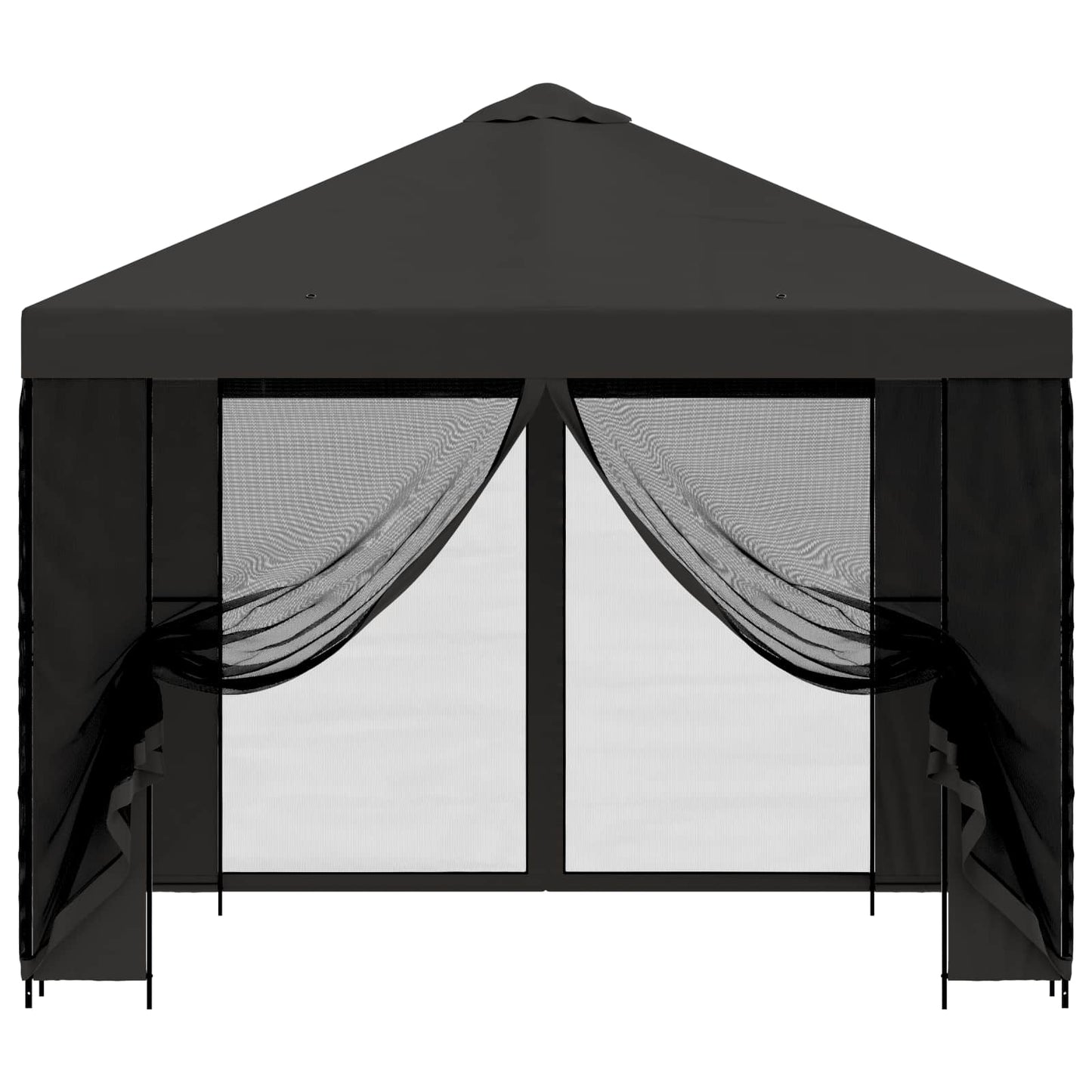 vidaXL Garden Gazebo with Sidewalls 3 x 3 m Anthracite