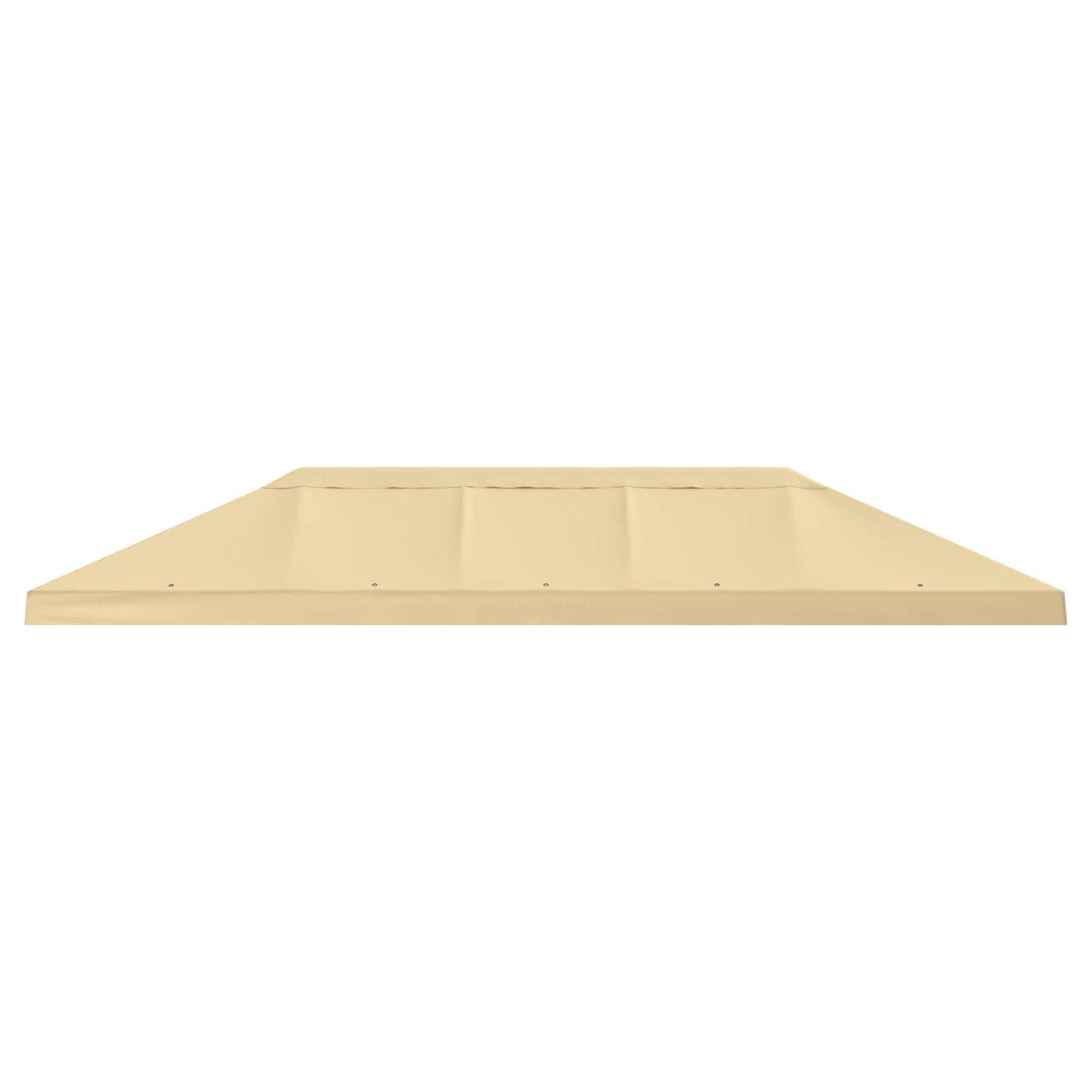 vidaXL Gazebo Canopy Cover 6 x 3 m Cream Polyester 190