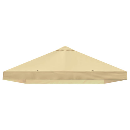 vidaXL Gazebo Canopy Cover 6 x 3 m Cream Polyester 190