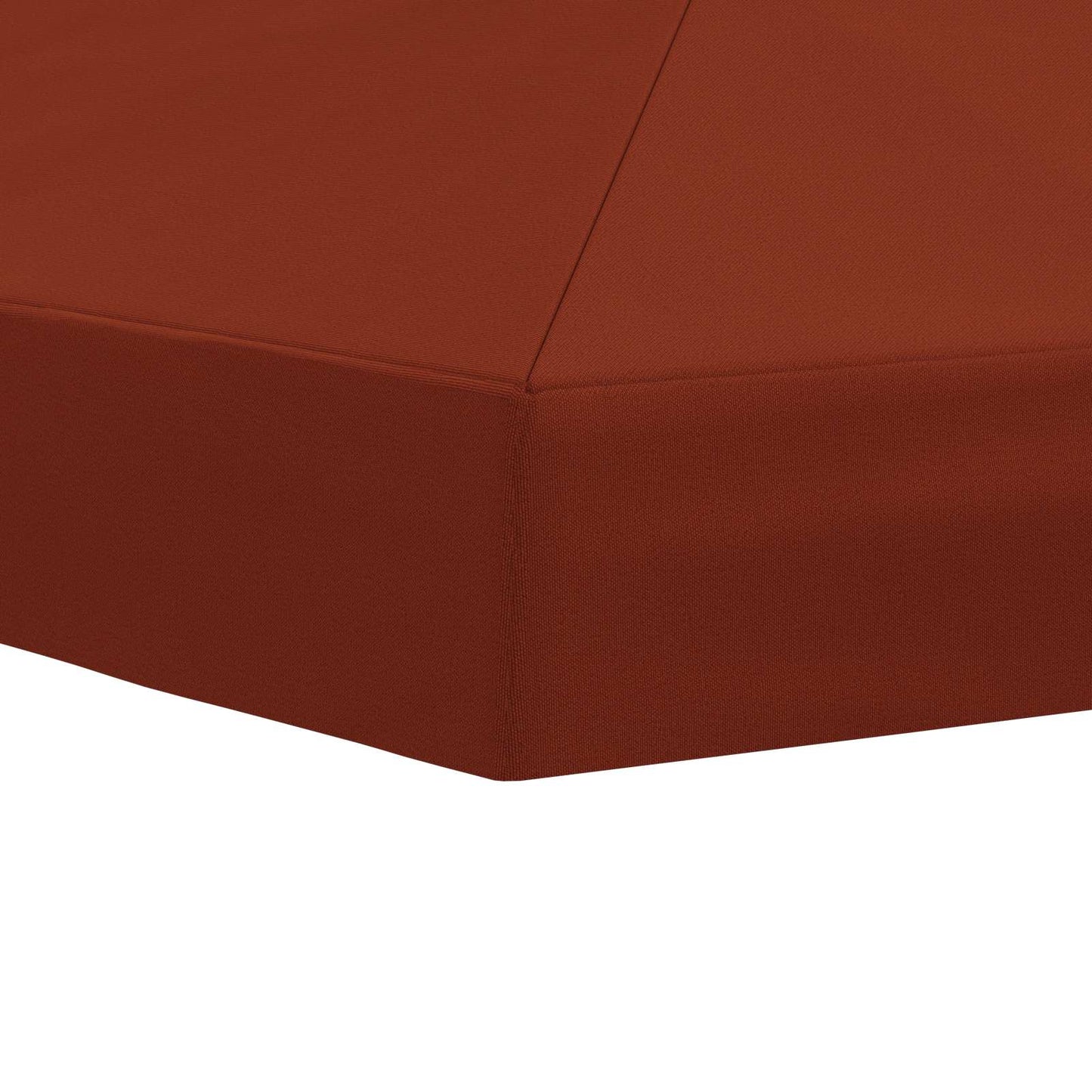 vidaXL Gazebo Canopy Cover 6 x 3 m Terracotta Polyester 190