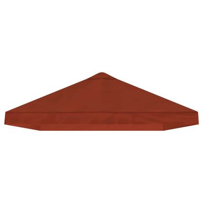 vidaXL Gazebo Canopy Cover 6 x 3 m Terracotta Polyester 190